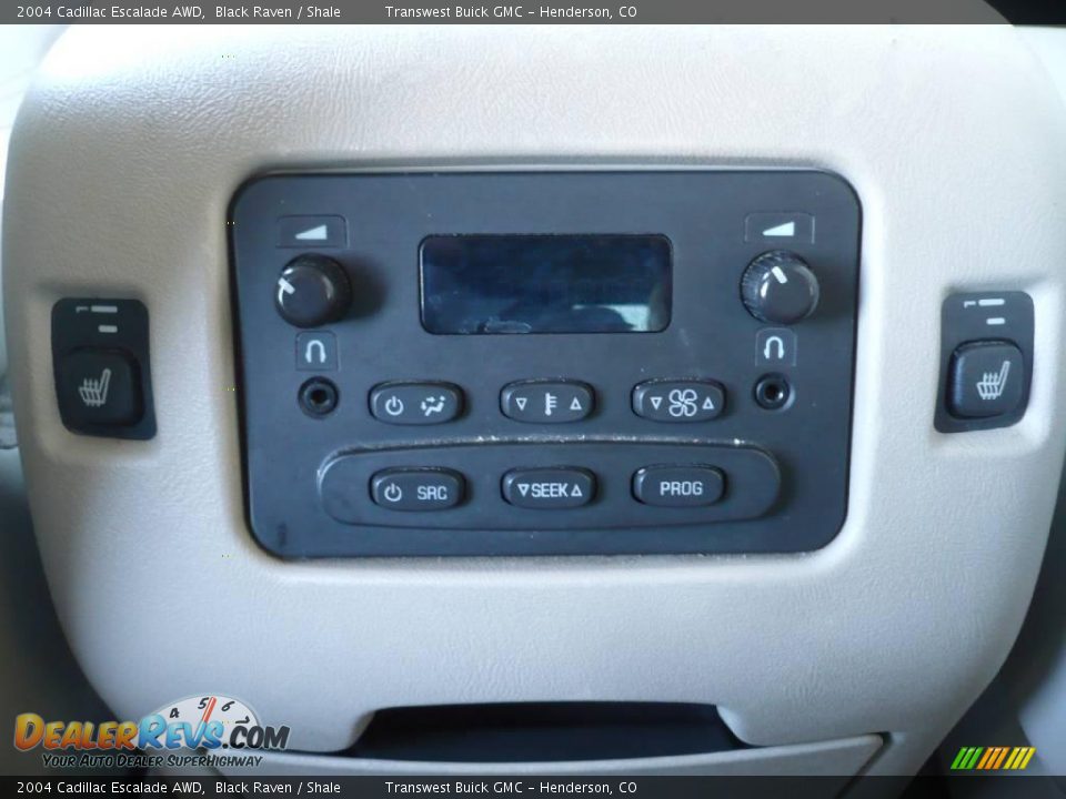 2004 Cadillac Escalade AWD Black Raven / Shale Photo #9