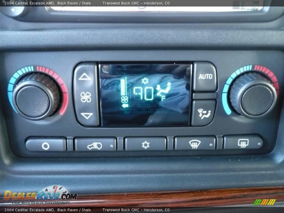 2004 Cadillac Escalade AWD Black Raven / Shale Photo #15