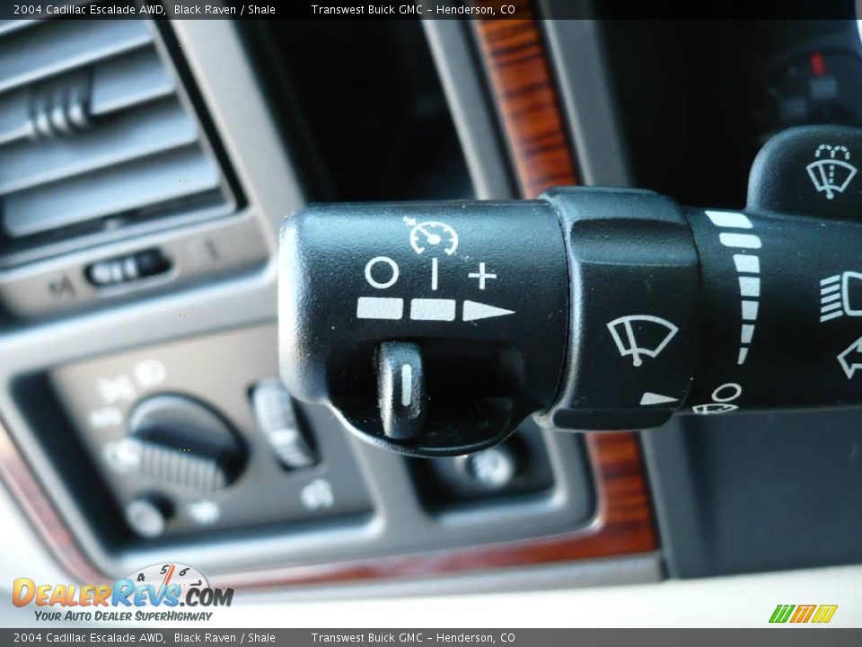 2004 Cadillac Escalade AWD Black Raven / Shale Photo #18