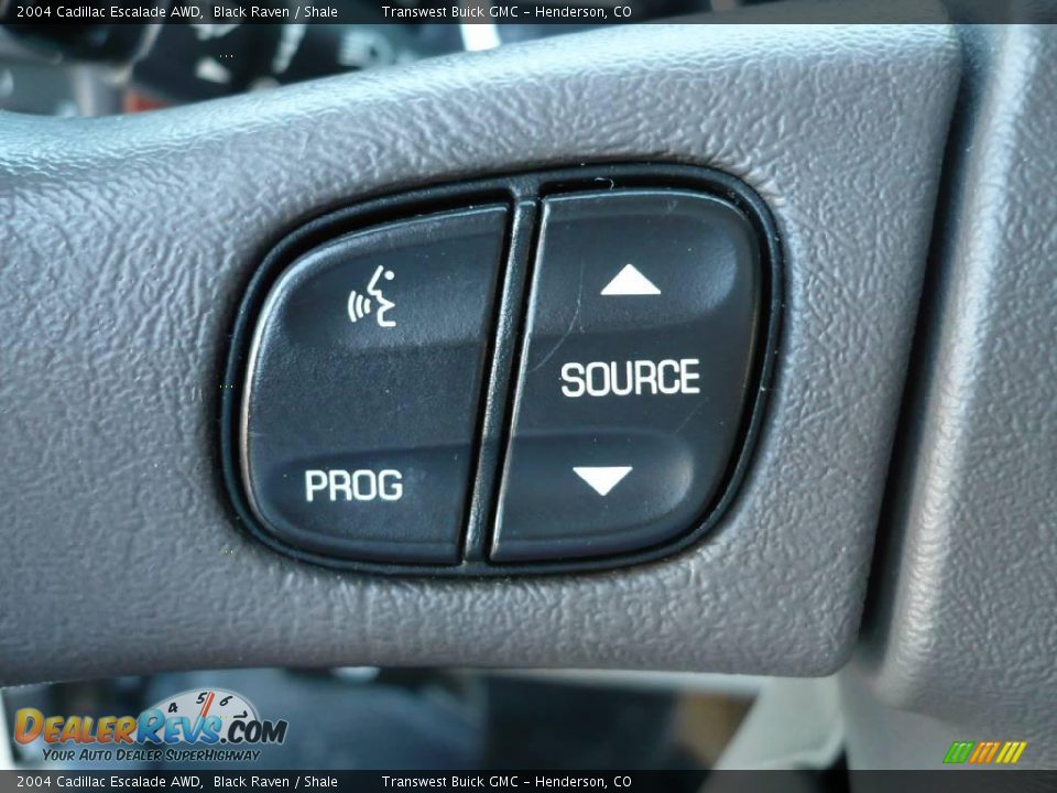 2004 Cadillac Escalade AWD Black Raven / Shale Photo #19