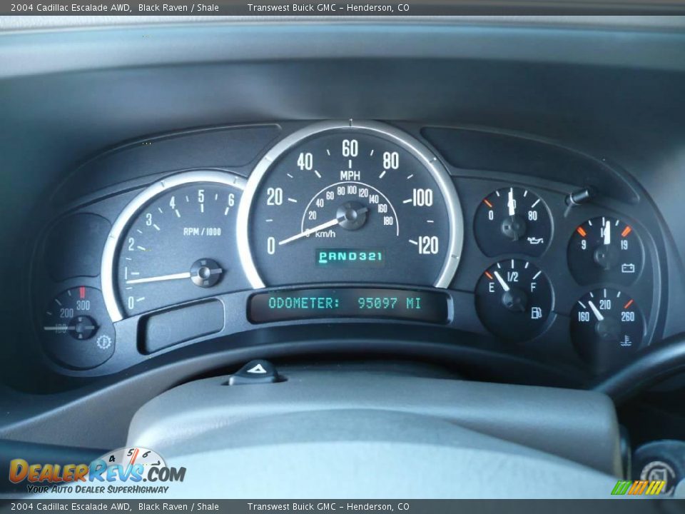 2004 Cadillac Escalade AWD Black Raven / Shale Photo #25