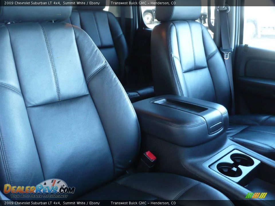 2009 Chevrolet Suburban LT 4x4 Summit White / Ebony Photo #21