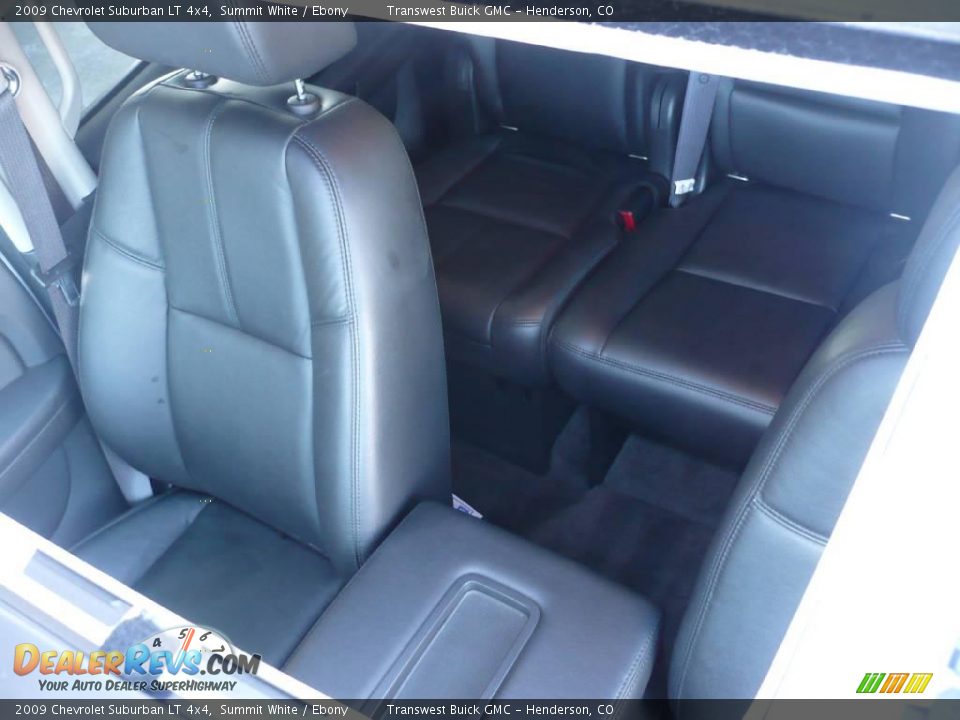 2009 Chevrolet Suburban LT 4x4 Summit White / Ebony Photo #9