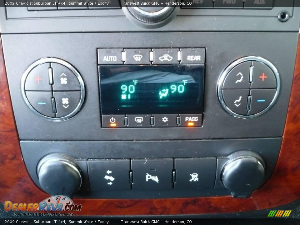 2009 Chevrolet Suburban LT 4x4 Summit White / Ebony Photo #14