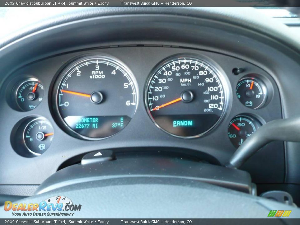 2009 Chevrolet Suburban LT 4x4 Summit White / Ebony Photo #24