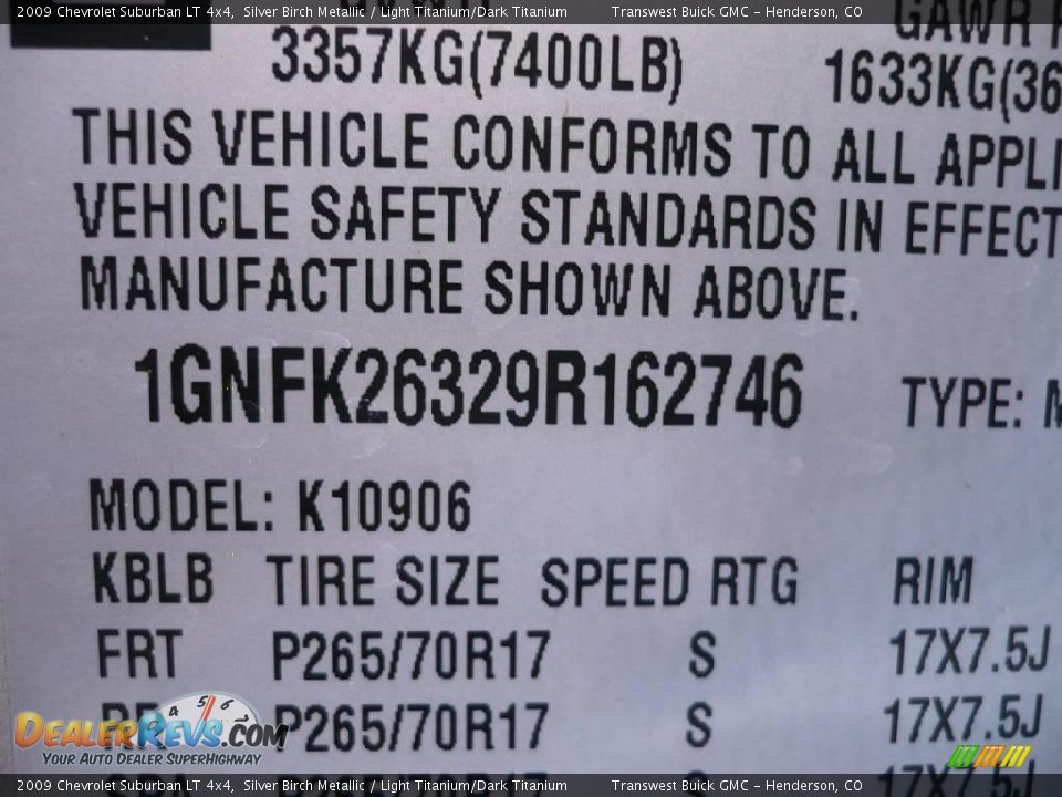 2009 Chevrolet Suburban LT 4x4 Silver Birch Metallic / Light Titanium/Dark Titanium Photo #26