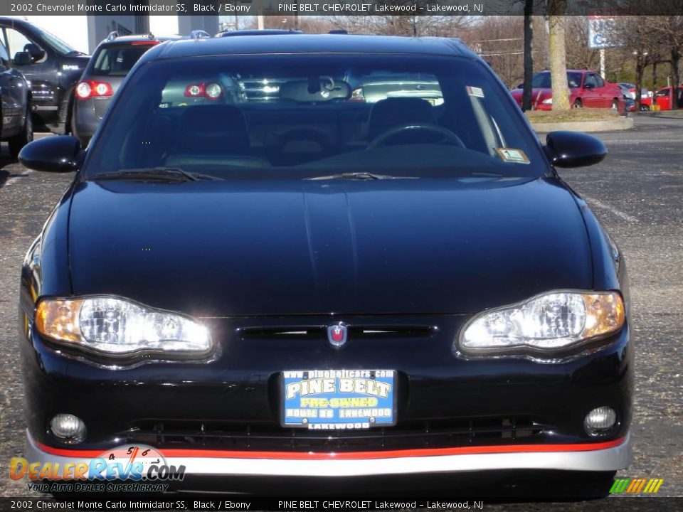 2002 Chevrolet Monte Carlo Intimidator SS Black / Ebony Photo #2