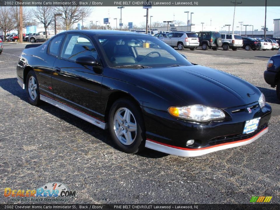 2002 Chevrolet Monte Carlo Intimidator SS Black / Ebony Photo #3