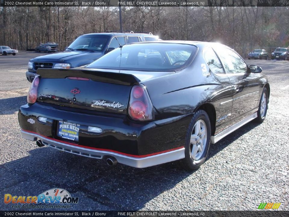 Black 2002 Chevrolet Monte Carlo Intimidator SS Photo #4