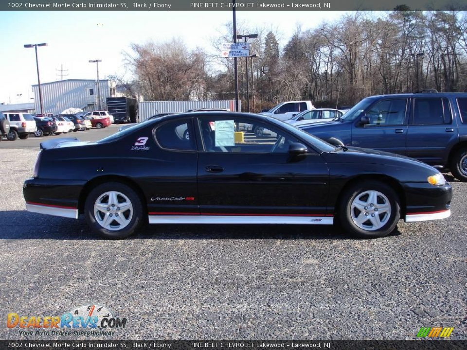2002 Chevrolet Monte Carlo Intimidator SS Black / Ebony Photo #7