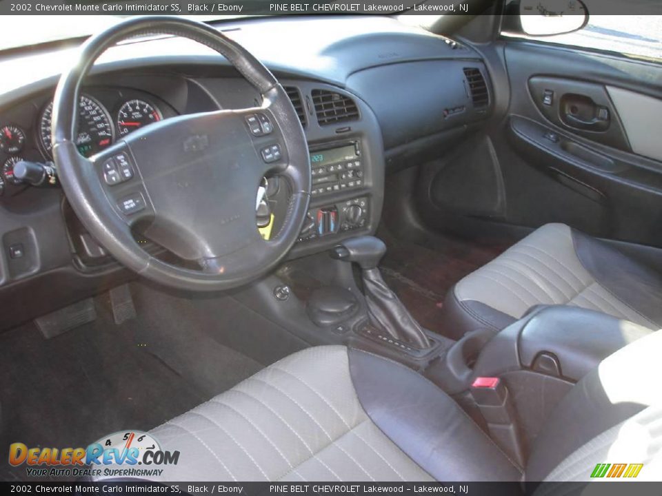 2002 Chevrolet Monte Carlo Intimidator SS Black / Ebony Photo #12