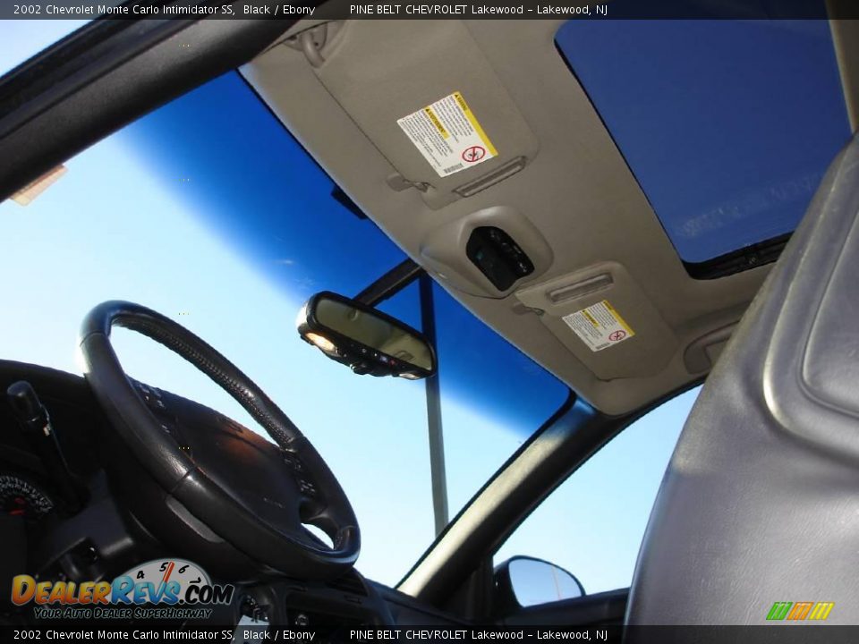 2002 Chevrolet Monte Carlo Intimidator SS Black / Ebony Photo #15