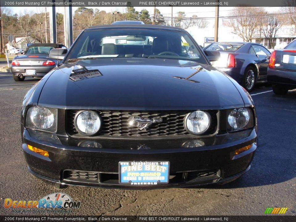 2006 Ford Mustang GT Premium Convertible Black / Dark Charcoal Photo #2
