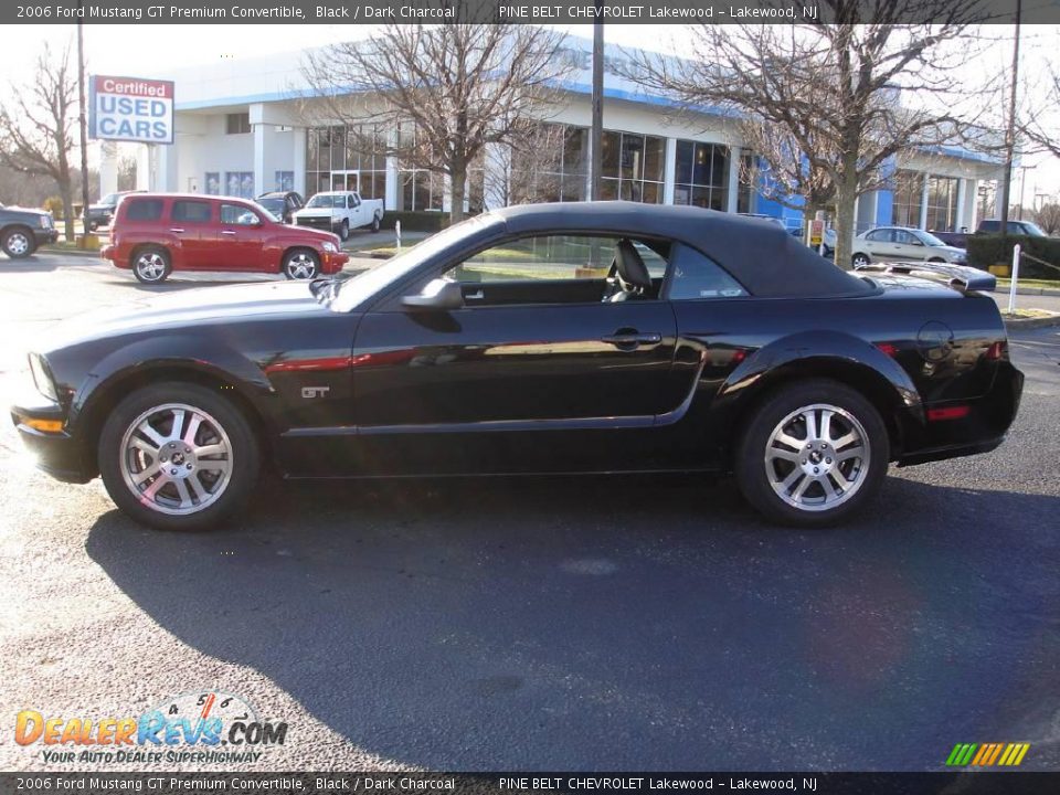 2006 Ford Mustang GT Premium Convertible Black / Dark Charcoal Photo #7