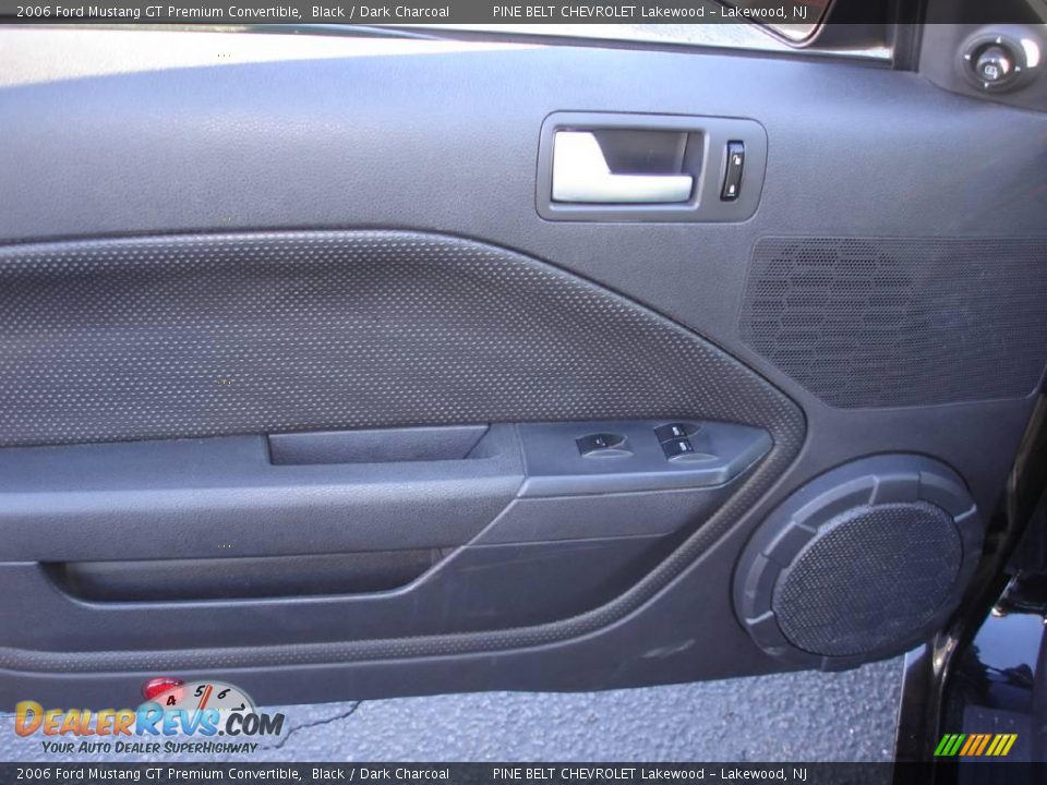2006 Ford Mustang GT Premium Convertible Black / Dark Charcoal Photo #9