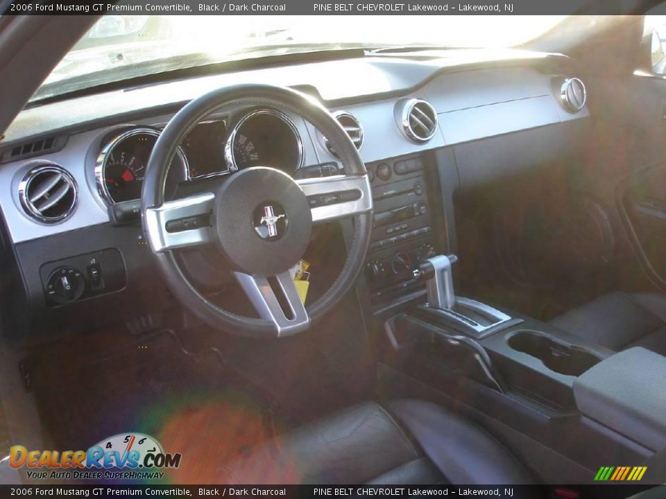 2006 Ford Mustang GT Premium Convertible Black / Dark Charcoal Photo #11