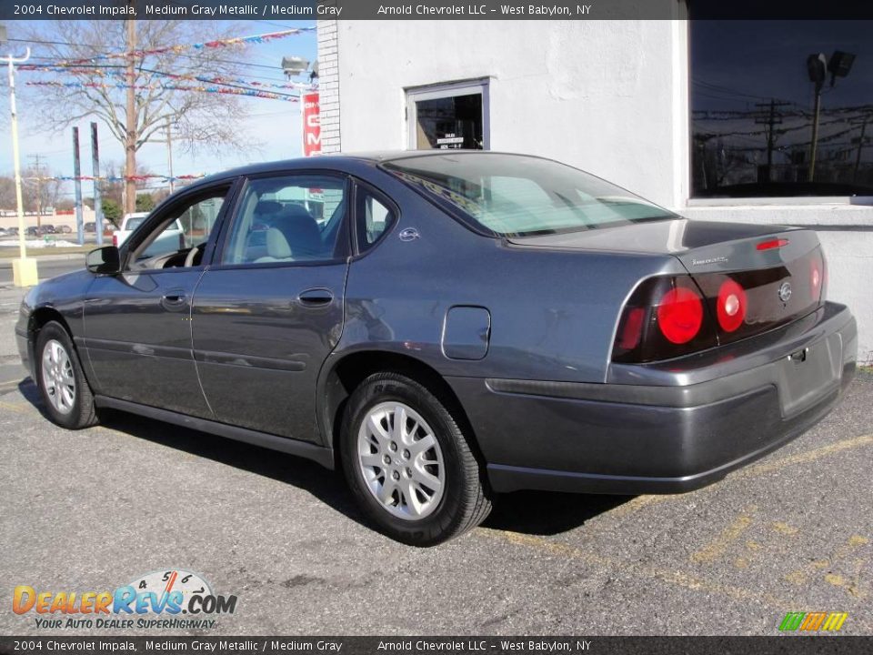 2004 Chevrolet Impala Medium Gray Metallic / Medium Gray Photo #4