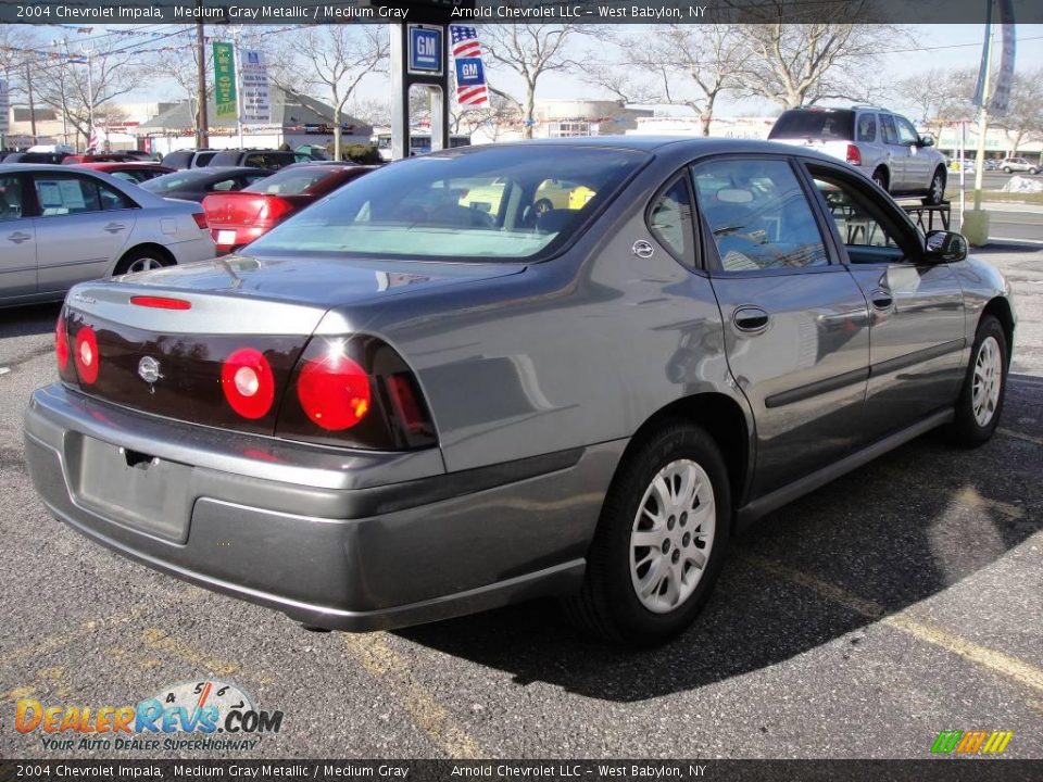 2004 Chevrolet Impala Medium Gray Metallic / Medium Gray Photo #6