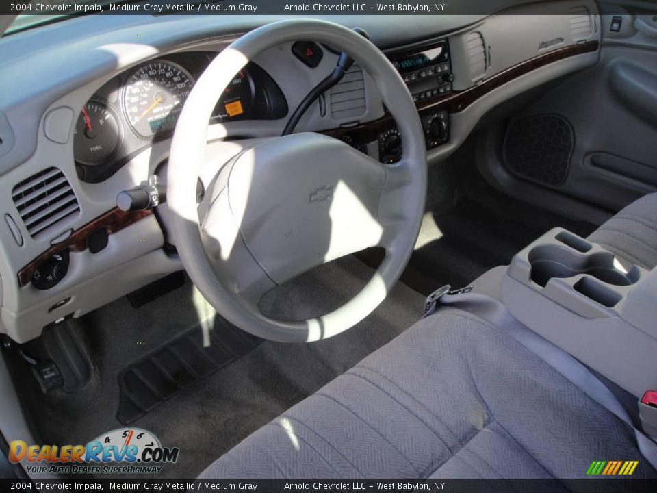 2004 Chevrolet Impala Medium Gray Metallic / Medium Gray Photo #9