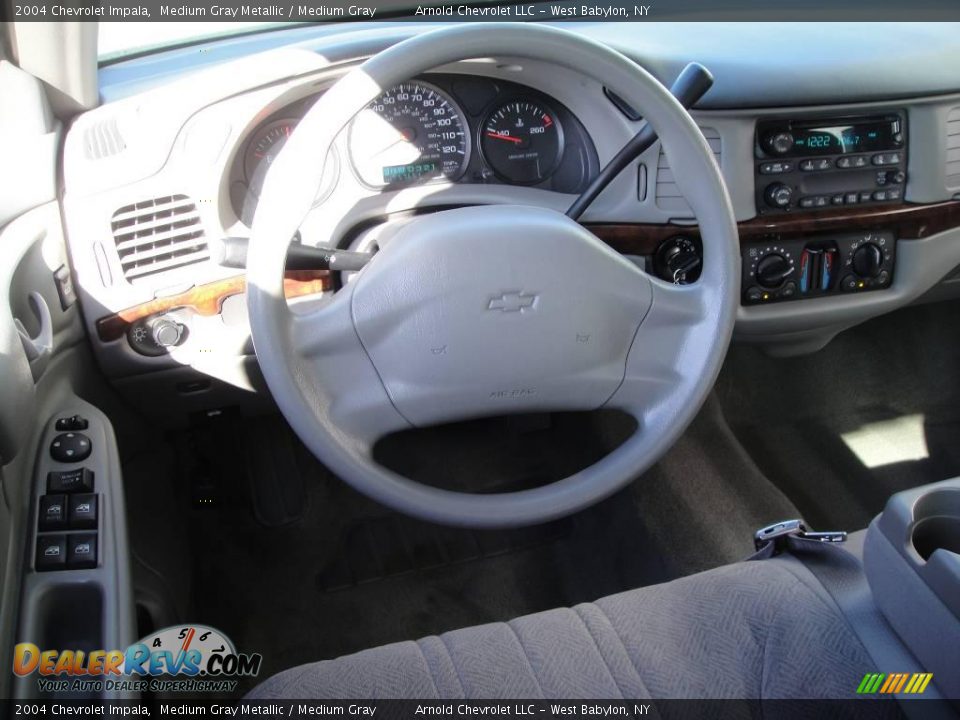 2004 Chevrolet Impala Medium Gray Metallic / Medium Gray Photo #10
