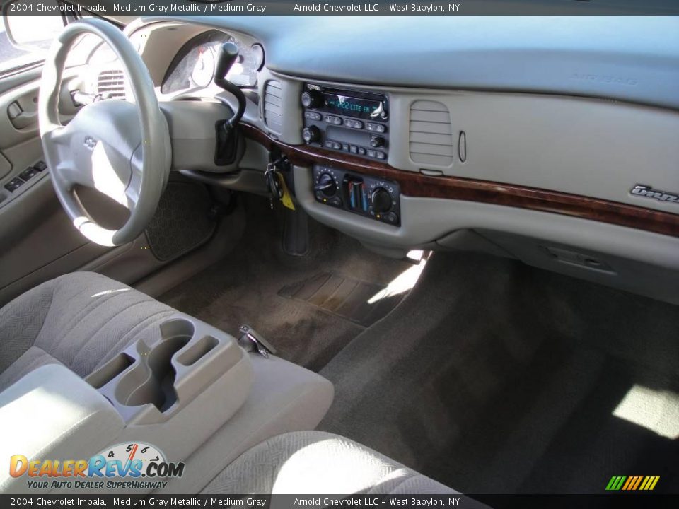 2004 Chevrolet Impala Medium Gray Metallic / Medium Gray Photo #11