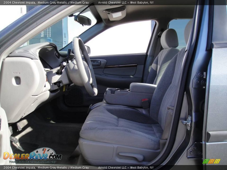 2004 Chevrolet Impala Medium Gray Metallic / Medium Gray Photo #13