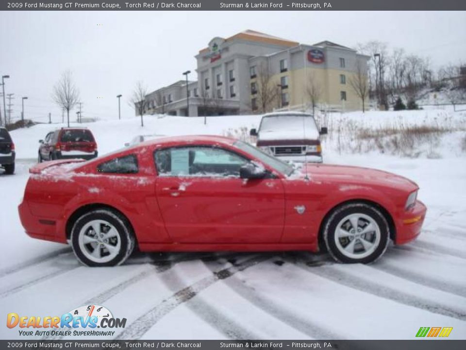 2009 Ford Mustang GT Premium Coupe Torch Red / Dark Charcoal Photo #2