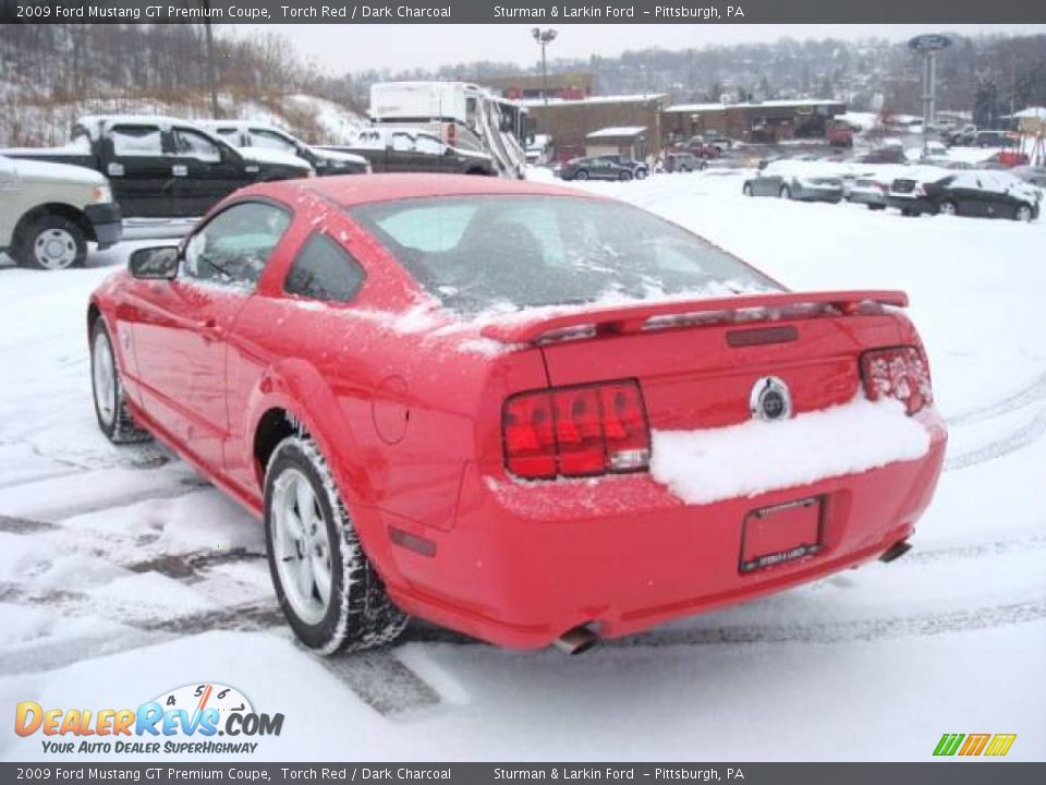 2009 Ford Mustang GT Premium Coupe Torch Red / Dark Charcoal Photo #5