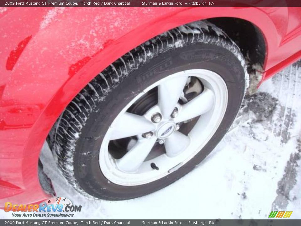 2009 Ford Mustang GT Premium Coupe Torch Red / Dark Charcoal Photo #9