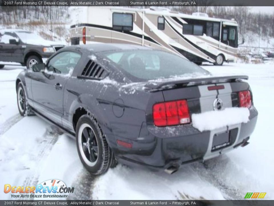 2007 Ford Mustang GT Deluxe Coupe Alloy Metallic / Dark Charcoal Photo #4