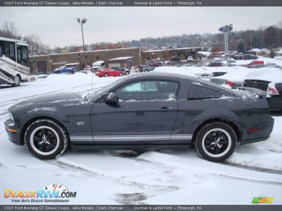 2007 Ford Mustang GT Deluxe Coupe Alloy Metallic / Dark Charcoal Photo #5