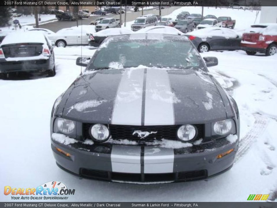 2007 Ford Mustang GT Deluxe Coupe Alloy Metallic / Dark Charcoal Photo #7