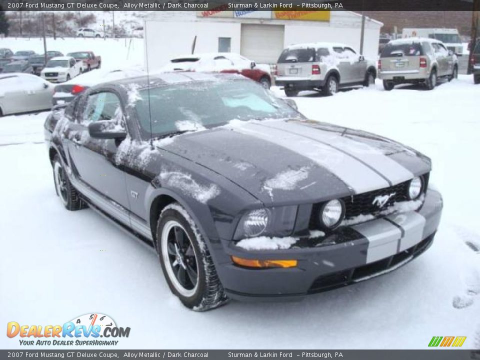 2007 Ford Mustang GT Deluxe Coupe Alloy Metallic / Dark Charcoal Photo #8