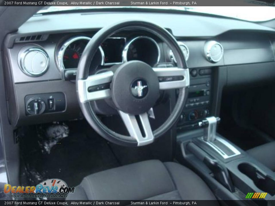 2007 Ford Mustang GT Deluxe Coupe Alloy Metallic / Dark Charcoal Photo #12