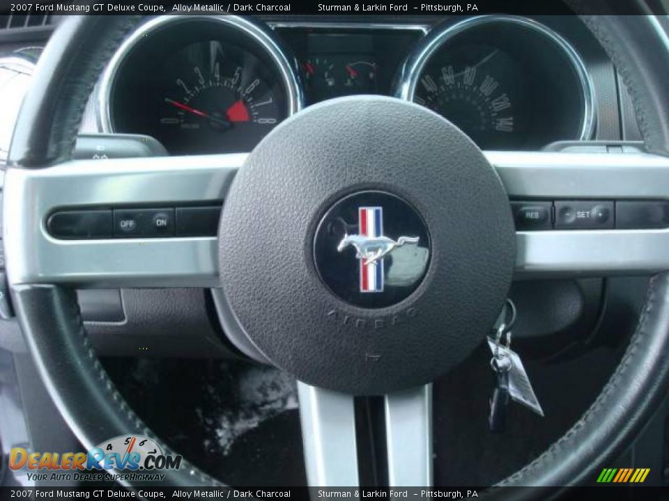 2007 Ford Mustang GT Deluxe Coupe Alloy Metallic / Dark Charcoal Photo #15