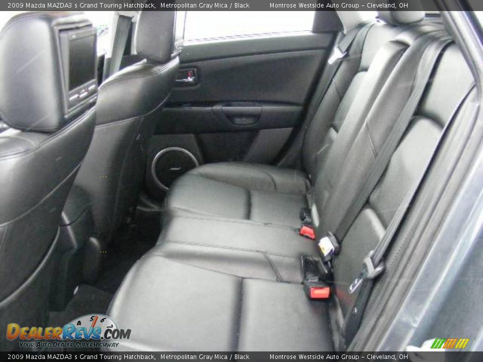 2009 Mazda MAZDA3 s Grand Touring Hatchback Metropolitan Gray Mica / Black Photo #11