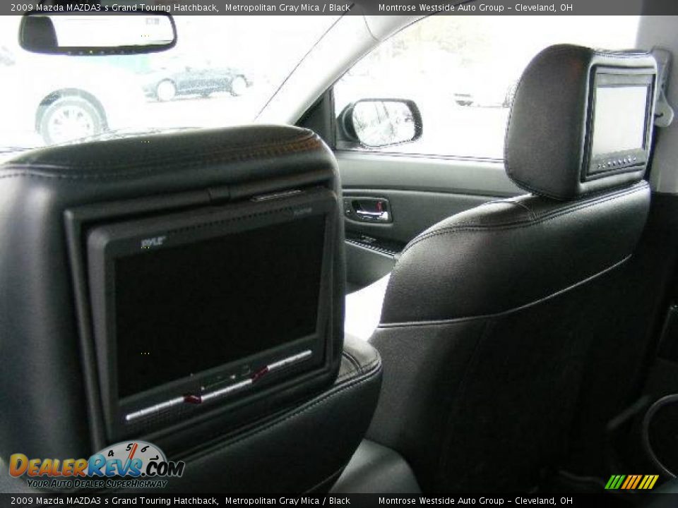 2009 Mazda MAZDA3 s Grand Touring Hatchback Metropolitan Gray Mica / Black Photo #18