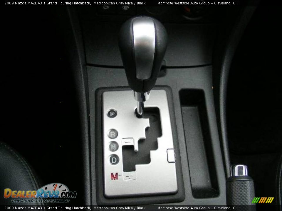 2009 Mazda MAZDA3 s Grand Touring Hatchback Metropolitan Gray Mica / Black Photo #26