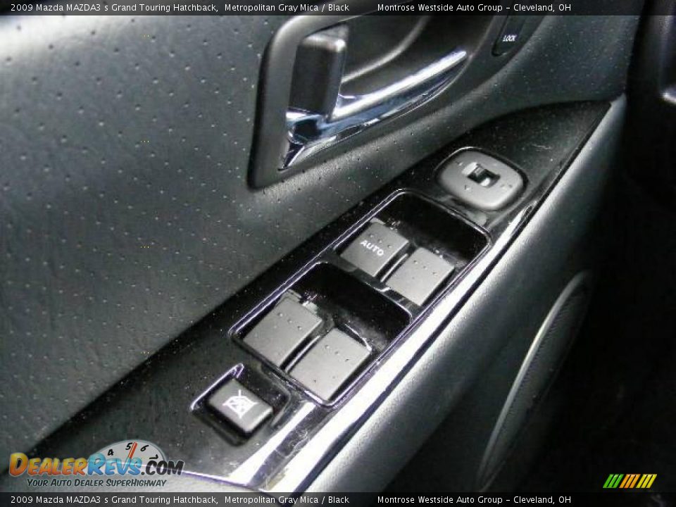 2009 Mazda MAZDA3 s Grand Touring Hatchback Metropolitan Gray Mica / Black Photo #27