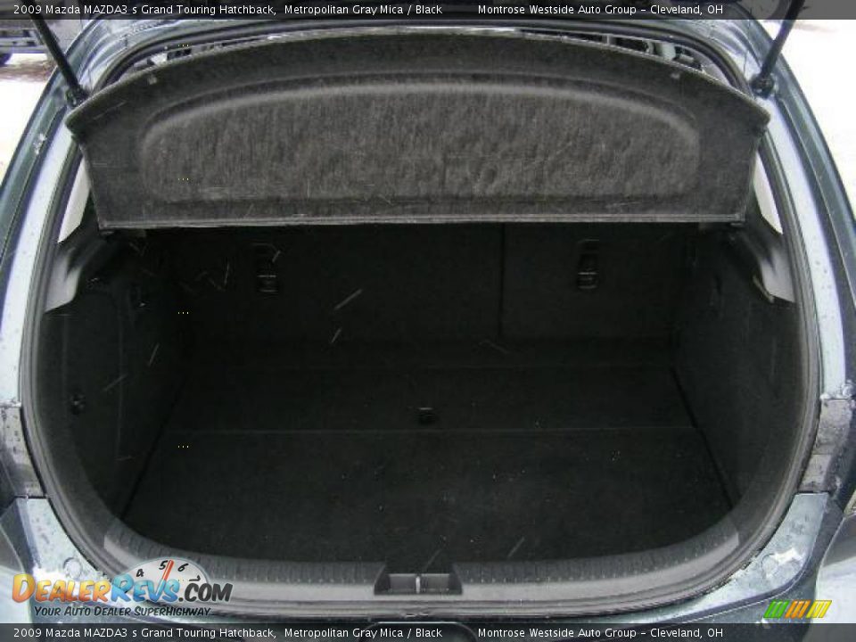 2009 Mazda MAZDA3 s Grand Touring Hatchback Metropolitan Gray Mica / Black Photo #30
