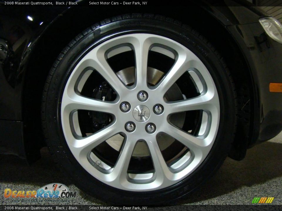 2008 Maserati Quattroporte Black / Black Photo #6