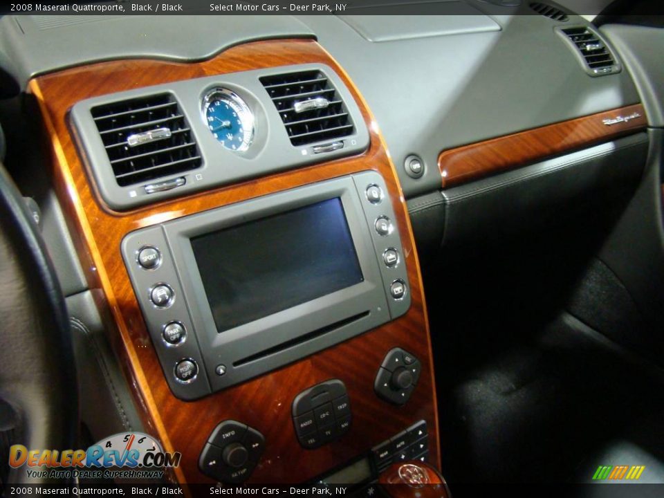 2008 Maserati Quattroporte Black / Black Photo #9