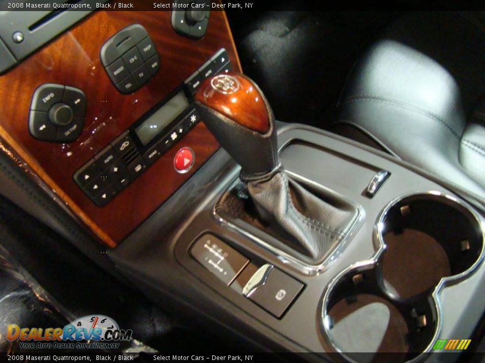 2008 Maserati Quattroporte Black / Black Photo #10