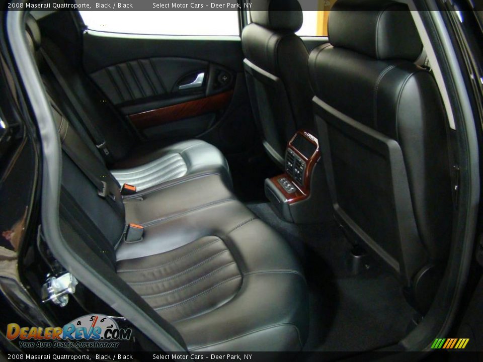 2008 Maserati Quattroporte Black / Black Photo #13