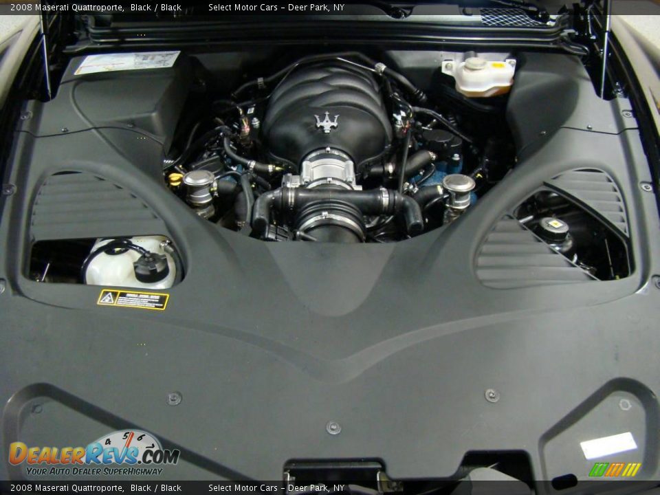 2008 Maserati Quattroporte Black / Black Photo #15
