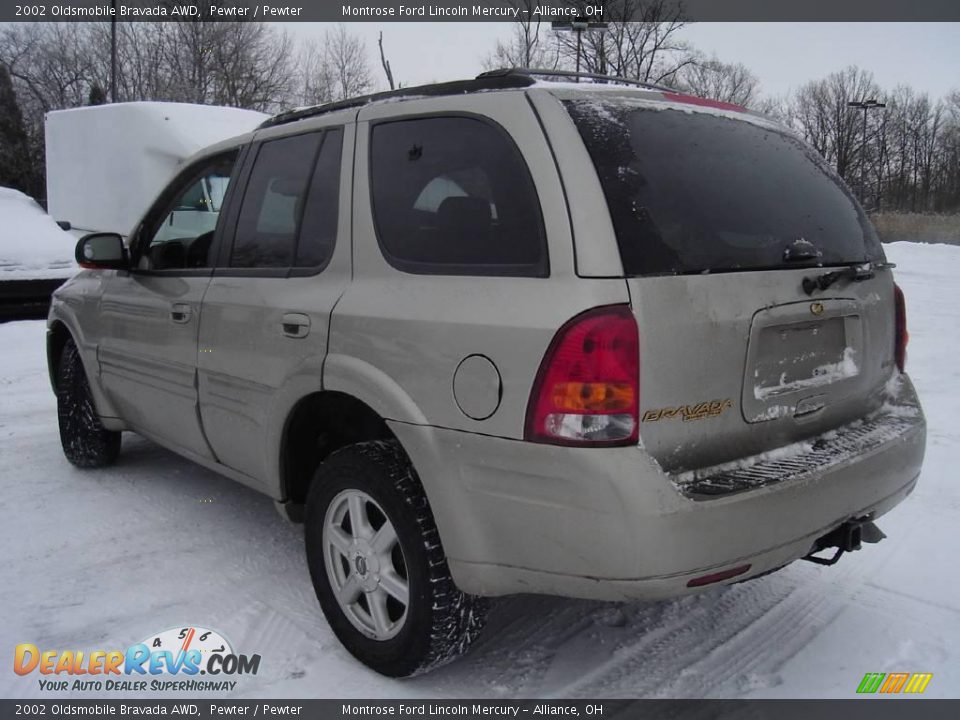 2002 Oldsmobile Bravada AWD Pewter / Pewter Photo #3