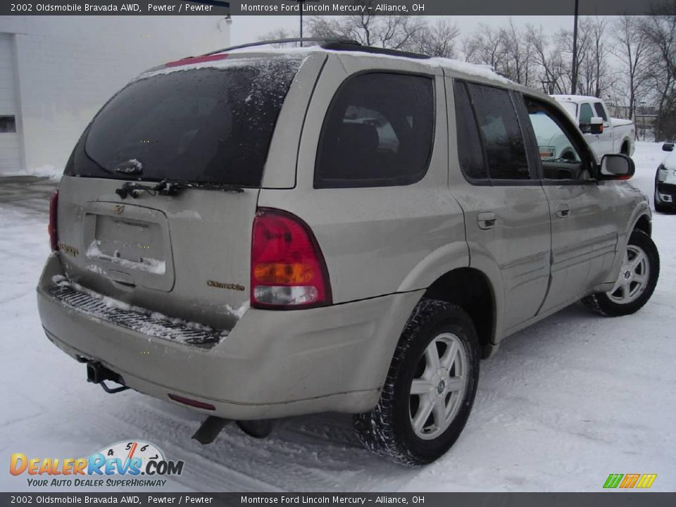 2002 Oldsmobile Bravada AWD Pewter / Pewter Photo #5