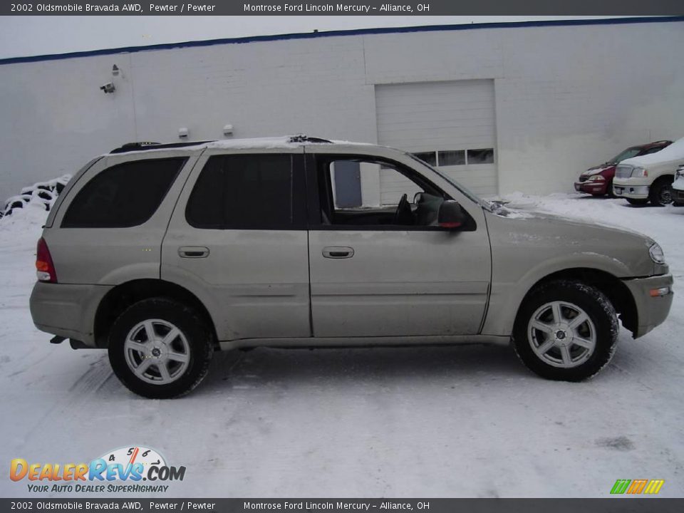 2002 Oldsmobile Bravada AWD Pewter / Pewter Photo #6