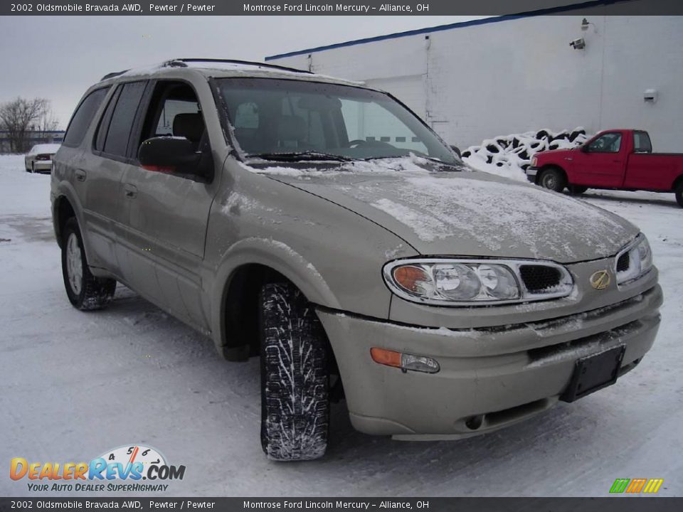 2002 Oldsmobile Bravada AWD Pewter / Pewter Photo #7