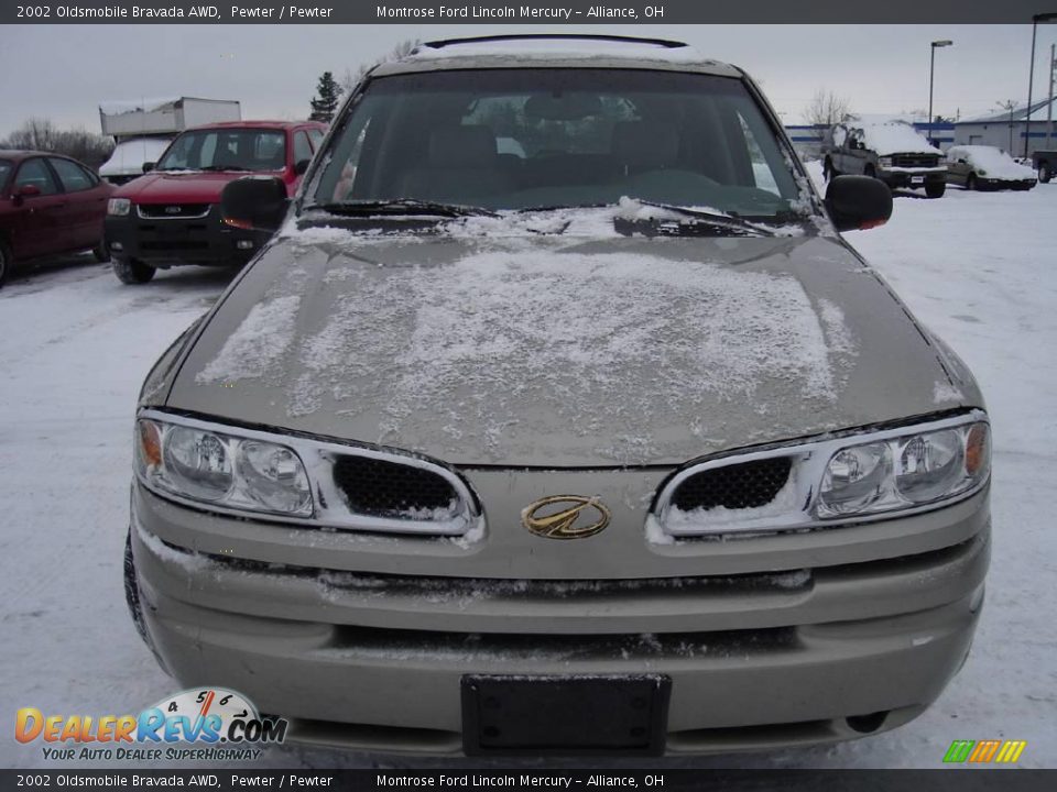 2002 Oldsmobile Bravada AWD Pewter / Pewter Photo #8